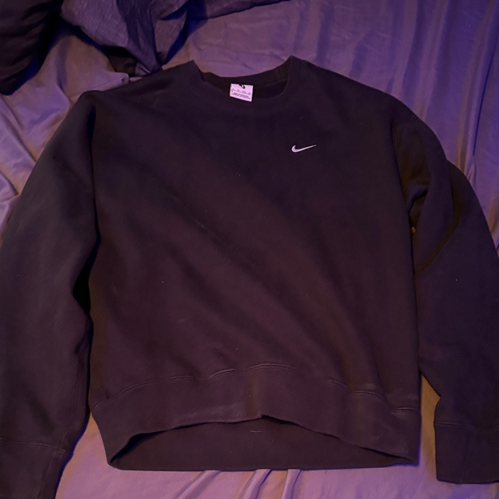 Nike Black Crewneck Sweatshirt